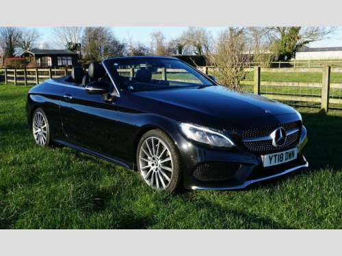 Mercedes-Benz C-Class  2.1 C220d AMG Line Cabriolet 2dr Diesel G-Tronic+  