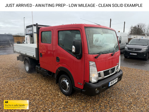 Nissan NT400 Cabstar  3.0 dCi 35.13 Tipper Double Cab 4dr Diesel Manual L2 Euro 6 (130 ps) 