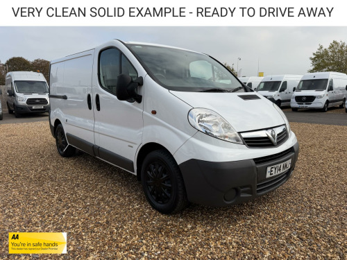 Vauxhall Vivaro  2.0 2900 CDTi ecoFLEX Panel Van 4dr Diesel Manual FWD L1 (185 g/km, 113 bhp 