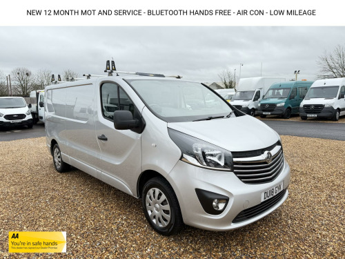 Vauxhall Vivaro  1.6 CDTi 2900 Sportive Panel Van 5dr Diesel Manual L2 H1 Euro 6 (120 ps) 