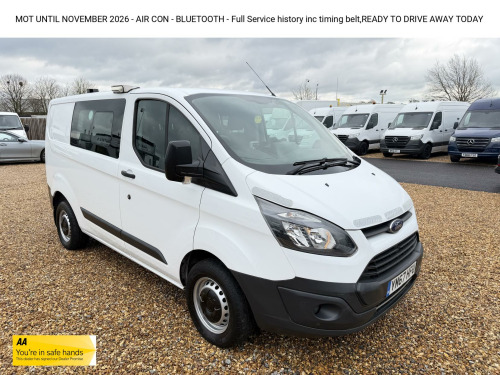 Ford Transit Custom  2.0 TDCi 310 Panel Van 5dr Diesel Manual L2 H1 (167 g/km, 104 bhp) 