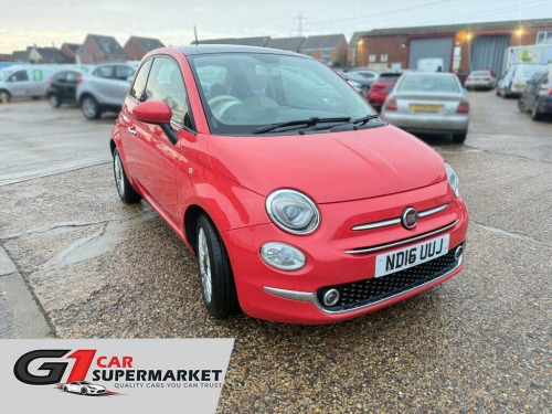 Fiat 500  1.2 Lounge Hatchback 3dr Petrol Manual Euro 6 (s/s) (69 bhp) 