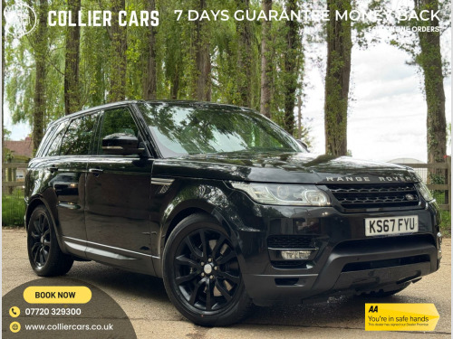 Land Rover Range Rover Sport  3.0 SD V6 HSE SUV 5dr Diesel Auto 4WD Euro 6 (s/s) (306 ps) 