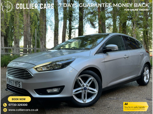 Ford Focus  1.0T EcoBoost Zetec Edition Hatchback 5dr Petrol Manual Euro 6 (s/s) (125 p 