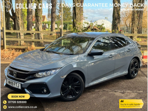 Honda Civic  1.0 VTEC Turbo SR Hatchback 5dr Petrol Manual Euro 6 (s/s) (126 ps) 