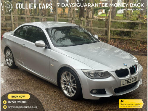 BMW 3 Series  2.0 320i M Sport Convertible 2dr Petrol Manual Euro 5 (s/s) (170 ps) 
