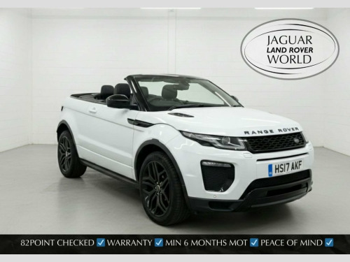Land Rover Range Rover Evoque  2.0 TD4 HSE Dynamic Convertible 2dr Diesel Auto 4W 