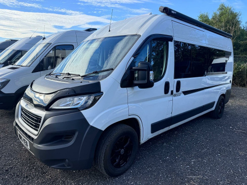 Peugeot Boxer  LWB Campervan. Solar. Maxifan. Awning. AC. Nav. NEW BUILD. 56000 Miles. 240