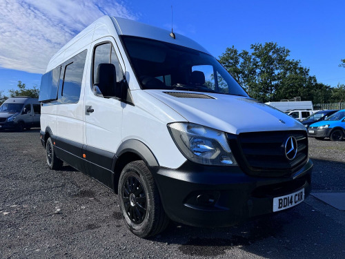 Mercedes-Benz Sprinter  313 CDI MWB Campervan. Fixed bed. Solar. Inverter. Side Pods.