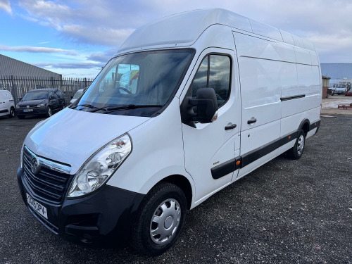 Vauxhall Movano  2.3 CDTi 3500 BiTurbo L4H3 XLWB + Extra High. NAV. AC. NO VAT.