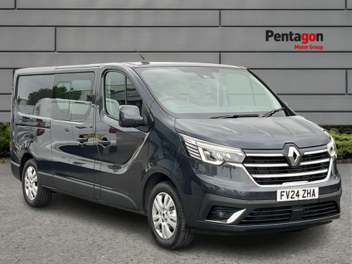 Renault Trafic  2.0 Dci Blue 30 Extra Crew Van Double Cab 6dr Diesel Manual Lwb Euro 6 (s/s