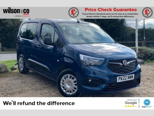 Vauxhall Combo  1.5 Turbo D Edition MPV 5dr Diesel Manual 6spd Euro 6 (s/s) (100 Ps)