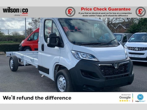 Vauxhall Movano  2.2 CDTi 3500 BiTurbo HD Prime Chassis Cab 2dr Diesel Manual L3 H1 Euro 6 (