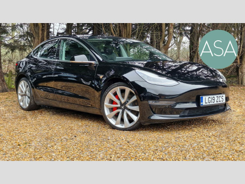 Tesla Model 3  (Dual Motor) Performance Saloon 4dr Electric Auto 4WDE (Performance Upgrade 