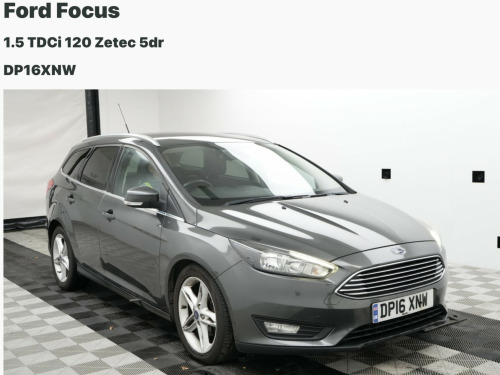 Ford Focus  1.5 TDCi Zetec