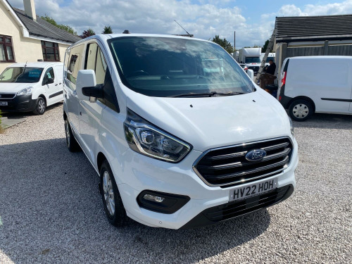 Ford Transit  2.0 Transit Custom Limited DCiV 300 L1 2.0L EcoBlue 130PS FWD 6 Speed Manua