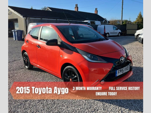 Toyota AYGO  1.0 VVT-i x-cite