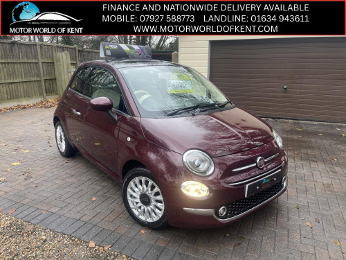 Fiat 500  1.2 500 My17 1.2 69hp Lounge FACELIFT MODEL 