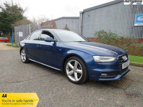 Audi A4  2.0 TDI S line Quattro 4x4 F.S.H Part Exchange To Clear!