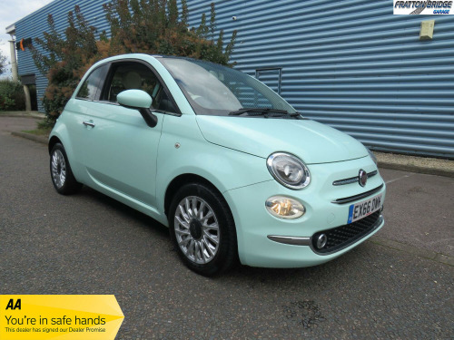 Fiat 500  1.2 500 My17 1.2 69hp Lounge Fresh MOT and Service Inc.