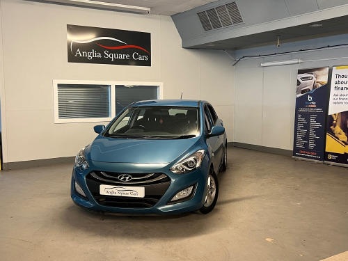 Hyundai i30  CRDI ACTIVE, BLUE, AUTOMATIC, DIESEL, ONLY 80,000 MILES, 2 FORMER KEEPERS, 