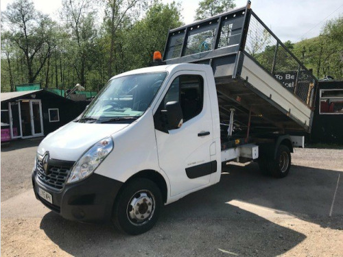Renault Master  ML35 BUSINESS DCI LR TIPPER DRW,ALLOY REAR. CAGED TIPPER