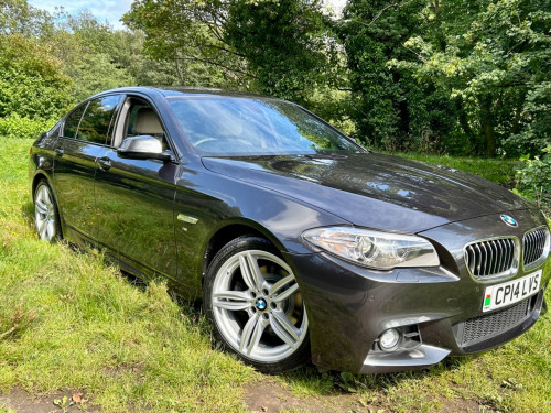 BMW 5 Series 520 520D*M SPORT*HK SOUNDS-ONLY 66K-NAV-XENONS-8SPEED**STUNNING CAR BIGSPEC**