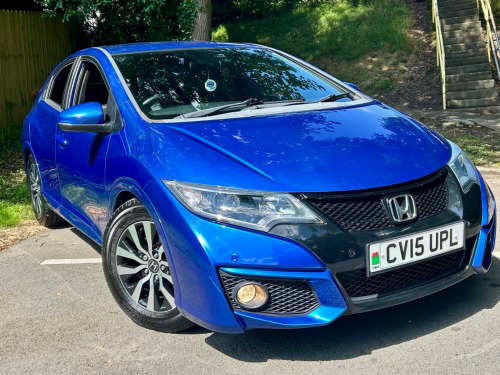 Honda Civic  1.6 i-DTEC**Sport**Â£0TAX-FSH-CAM-BT-6SPEED-HPICLEAR**FLAWLESS EXAMPLE**