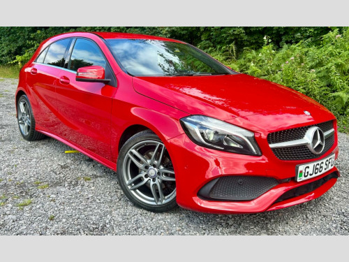 Mercedes-Benz A-Class A180 A180D**AMG LINE PREMIUM**Â£20TAX-CAMERA-ONLY 48K**STUNNING CAR IN RED BIGSP