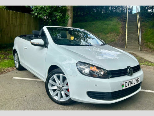 Volkswagen Golf  1.6 TDI*TECH SE CONVERTIBLE*BT-FSH-F&R SENSORS-ÃÂ£35TAX-FRESH CAMBELT/SERVI