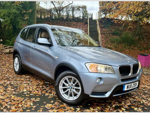 BMW X3 X3 2.0 X3 XDRIVE SE 4WD*1OWNER ONLY 63K*XENON-DAB-LTHR-2KYS-AUTO**STUNNING EXA 