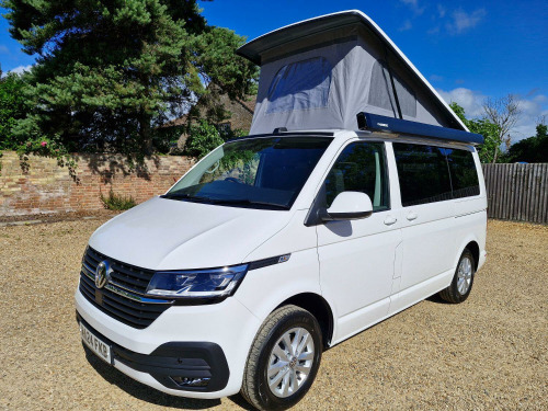 Volkswagen Camper T6.1 TDI 110PS HIGHLINE DIESEL HEATER SOLAR KIT RIB BED LED LIGHTS NEW LUXU