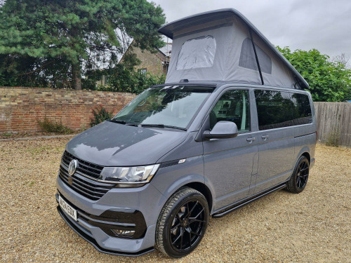 Volkswagen Camper  T6.1 TDI 150PS DSG HIGHLINE DIESEL HEATER SOLAR KIT RIB BED DELIVERY MILES 