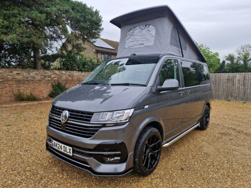 Volkswagen Camper  T6.1 TDI 150PS DSG HIGHLINE DIESEL HEATER SOLAR KIT RIB BED DELIVERY MILES 