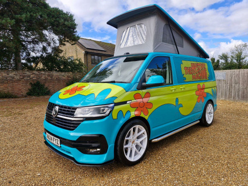 Volkswagen Camper  T6.1 TDI 150PS DSG HIGHLINE DIESEL HEATER SOLAR KIT RIB BED DELIVERY MILES 