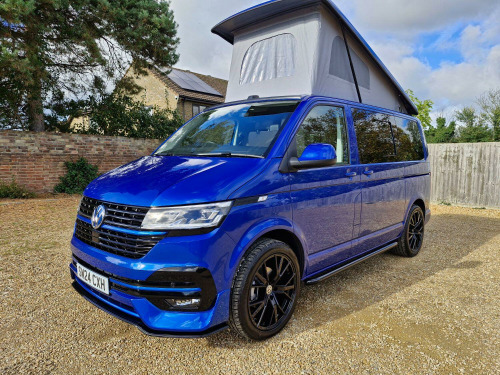 Volkswagen Camper  T6.1 TDI 150PS DSG HIGHLINE LED HEADLIGHTS SAT NAV DIESEL HEATER SOLAR RIB 