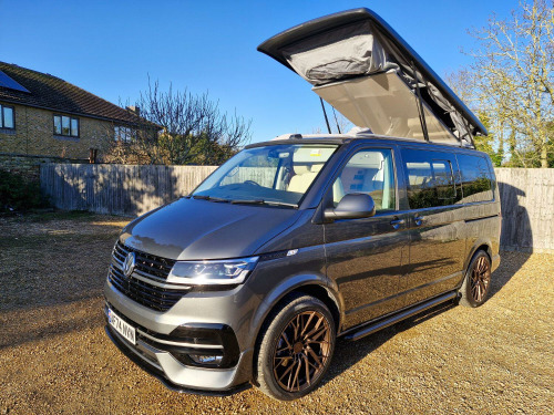 Volkswagen Camper  T6.1 TDI 150PS DSG HIGHLINE DIESEL HEATER SOLAR KIT RIB BED DELIVERY MILES 