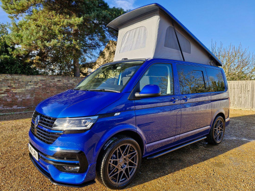 Volkswagen Camper  T6.1 TDI 150PS DSG HIGHLINE LED HEADLIGHTS SAT NAV DIESEL HEATER SOLAR RIB 