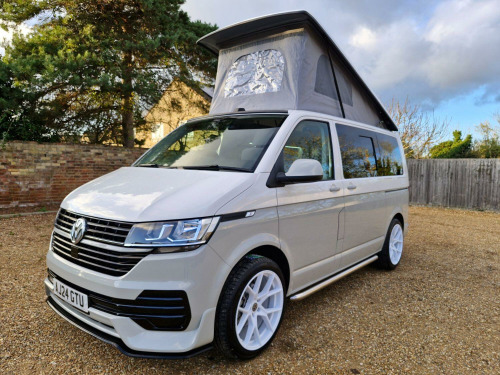 Volkswagen Camper  T6.1 TDI 150PS DSG AUTO TAILGATE DIESEL HEATER SOLAR KIT RIB BED NEW LUXURY