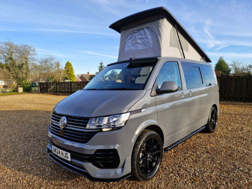 Volkswagen Camper  T6.1 TDI 110PS TAILGATE DIESEL HEATER SOLAR KIT RIB BED DELIVERY MILES LUXU