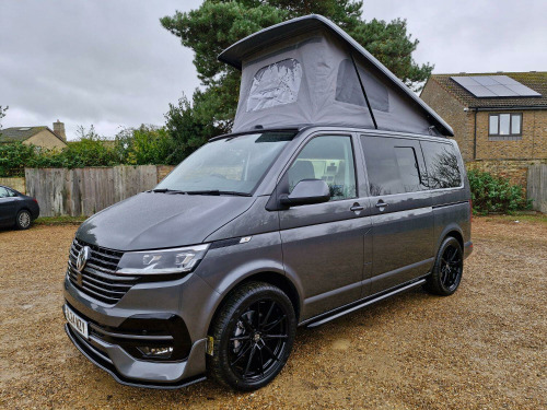 Volkswagen Camper  T6.1 2.0 TDI 110PS HIGHLINE DIESEL HEATER SOLAR KIT RIB BED DELIVERY MILES 