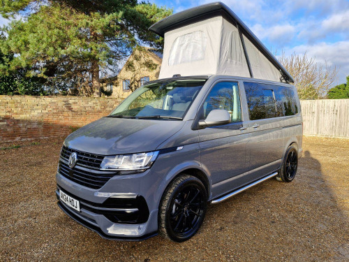 Volkswagen Camper  T6.1 2.0TDI 150PS DSG AUTO TAILGATE DIESEL HEATER SOLAR KIT RIB BED NEW LUX