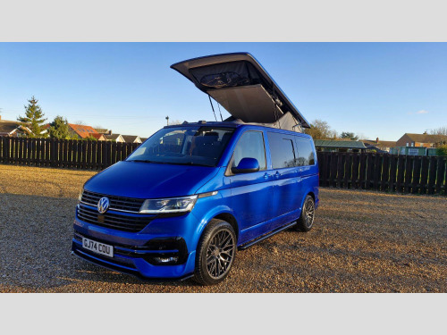 Volkswagen Camper  T6.1 TDI 150PS DSG HIGHLINE DIESEL HEATER SOLAR KIT RIB BED LED HEADLIGHTS 