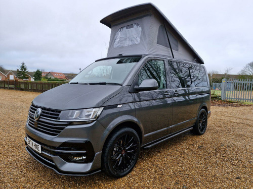 Volkswagen Camper  T6.1 TDI 150PS DSG HIGHLINE DIESEL HEATER SOLAR KIT RIB BED DELIVERY MILES 