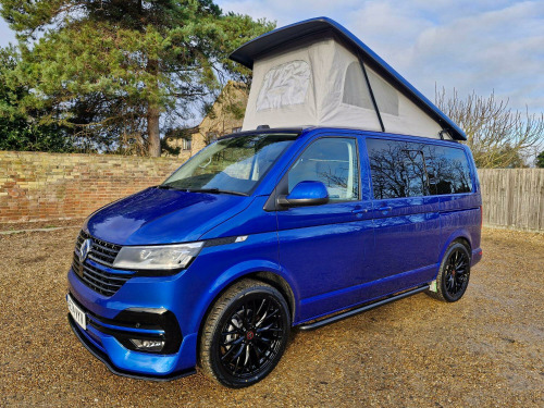 Volkswagen Camper T6.1 TDI 150PS DSG HIGHLINE LED HEADLIGHTS SAT NAV DIESEL HEATER SOLAR RIB