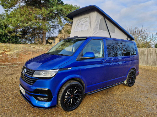 Volkswagen Camper  T6.1 TDI 150PS DSG HIGHLINE LED HEADLIGHTS SAT NAV DIESEL HEATER SOLAR RIB 