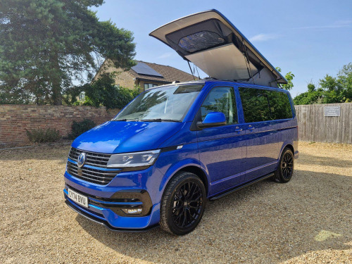 Volkswagen Camper T6.1 2.0 TDI 110PS HIGHLINE DIESEL HEATER SOLAR KIT RIB BED LED HEADLIGHTS