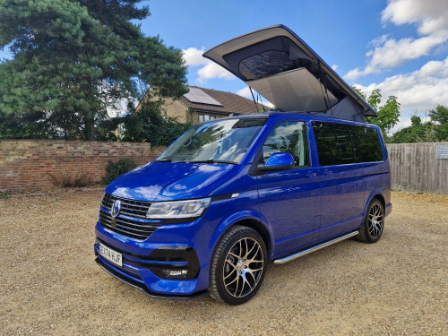Volkswagen Camper  T6.1 TDI 150PS DSG HIGHLINE DIESEL HEATER SOLAR KIT RIB BED LED HEADLIGHTS 