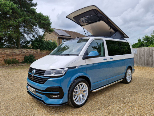 Volkswagen Camper T6.1 2.0 TDI 110PS HIGHLINE DIESEL HEATER SOLAR KIT RIB BED LED HEADLIGHTS
