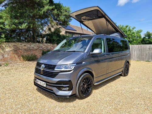 Volkswagen Camper T6.1 TDI 150PS DSG LWB HIGHLINE DIESEL HEATER SOLAR RIB BED LED HEADLIGHTS